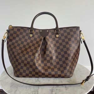 Louis Vuitton Damier Ebene Canvas Siena MM Bag
